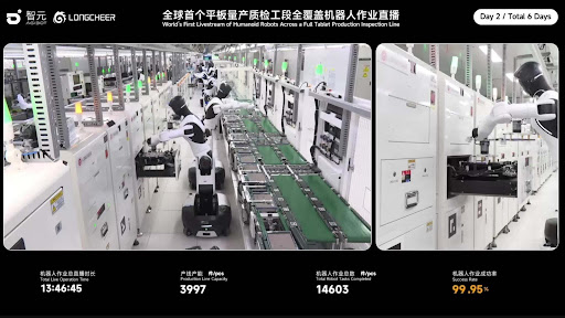 Những robot hình người đi làm 'công nhân'